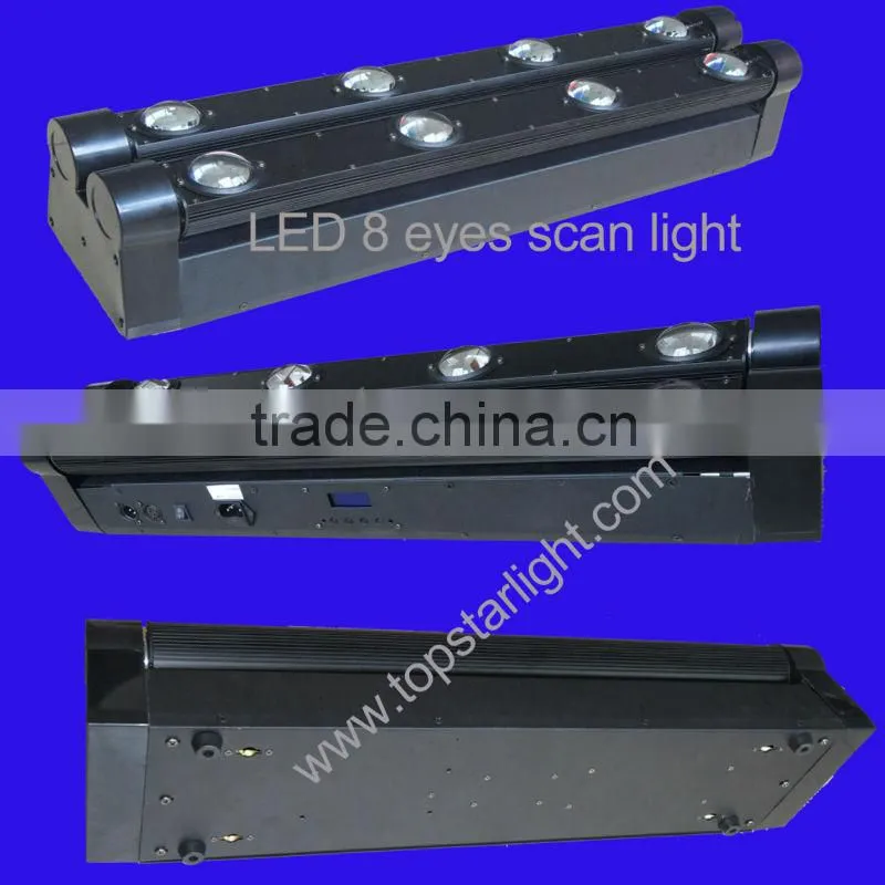 led indoor light led scanner TSA262 8eyes led scan light/ fairy led scan light/led disco effect light