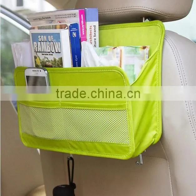 Hot sale polyester car seat storage bag car organizer bag