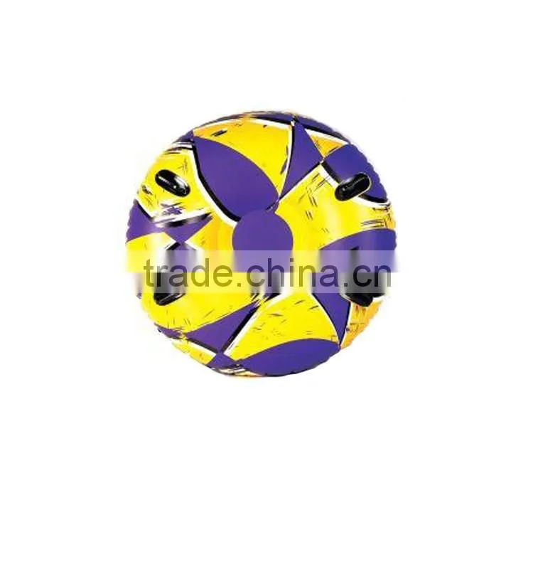 Custom design pvc inflatable towable snow tube