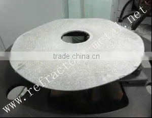 Sapphire crystal tungsten crucible