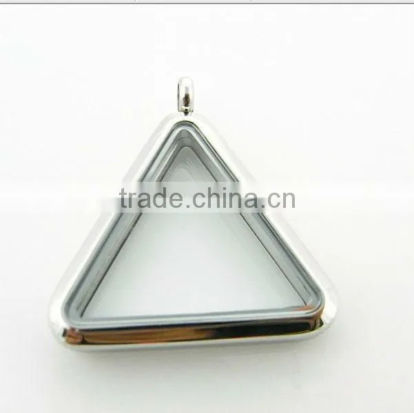 stainless steel floating charm locket