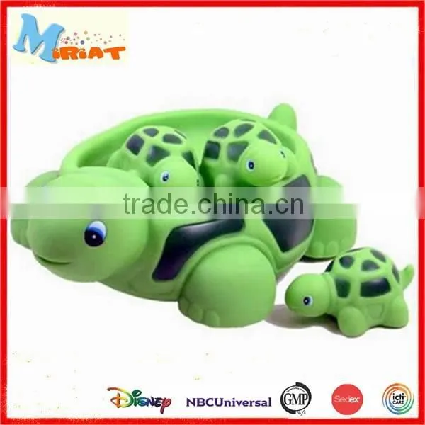 Soft vinyl small cartoon baby octopus bath toy