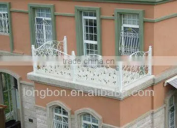 2015 Top-selling outdoor wrought iron balcony railing