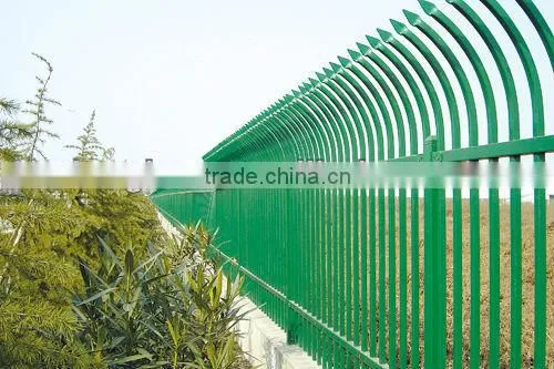 2015 Top-selling modern artistic ornamental iron fence