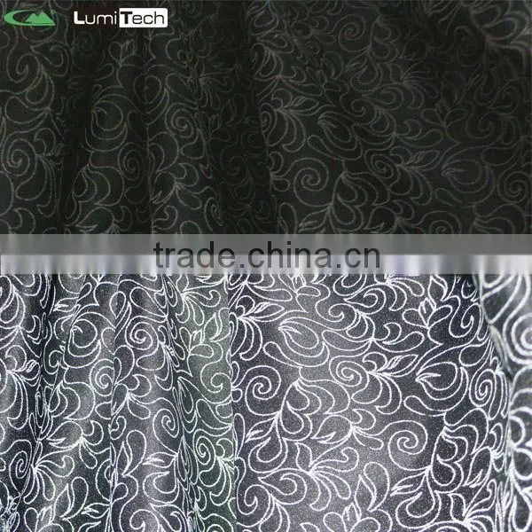 Grape Pattern Reflective Printing T/C Woven Print Fabric Reflective Waist Coat