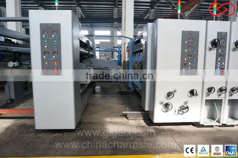 GIGA LX FGA Automatic Carton Folder Gluer Packaging Machines Online With Box Cardboard Machine