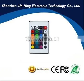 IR LED Controller with 24 Keys/Buttons for RGB LED Strips