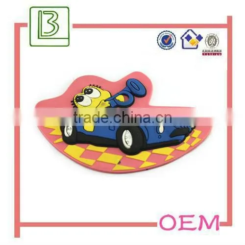 Soft Oval 3D Original Marines PVC Tag