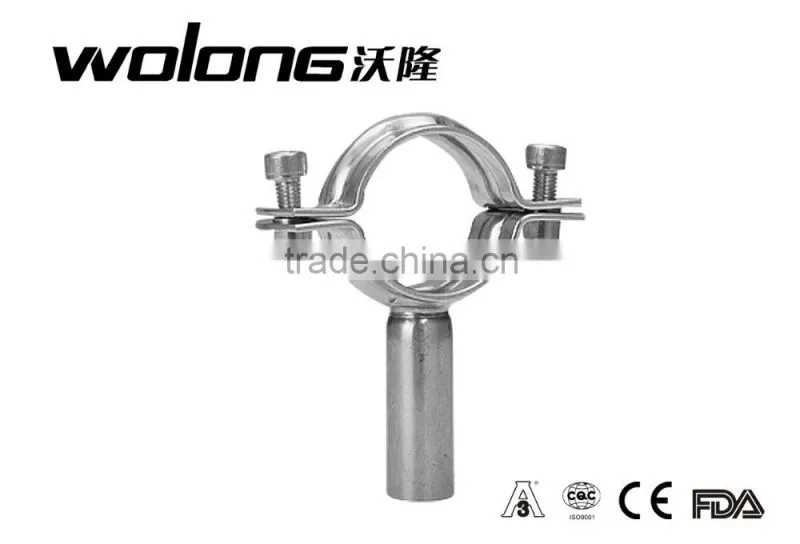 round stainless steel pipe fitting pipe holder