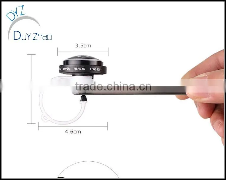 Cell Phone 235 Degree Camera Fisheye Lens