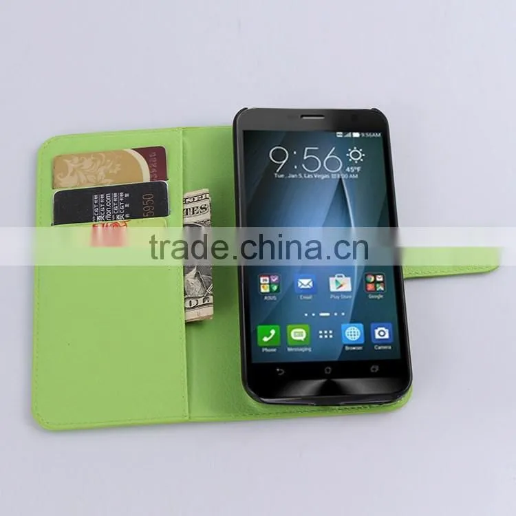 For ASUS Zenfone 2 Leather Case, For ASUS Zenfone 2 Wallet Leather Case