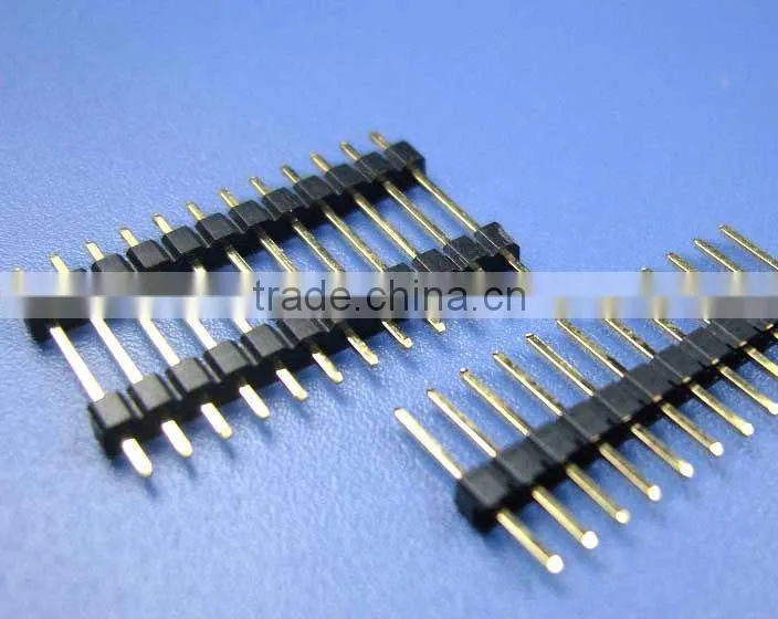 1.0mm Double Insulator Pitch Pin Header Single Row 180 H=1.0