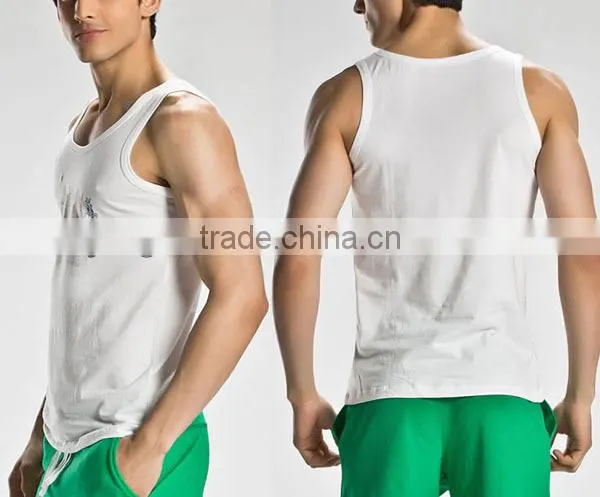 Custom tank top, mens cotton vest, casual gilet(YCT-B0651)