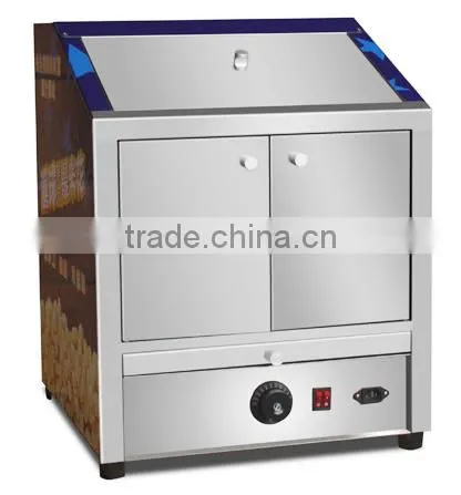 supermaket cinema popcorn warmer display .snack equipment popcorn showcase