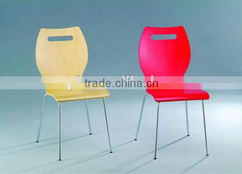 Furniture Metal Tube Bentwood Chair