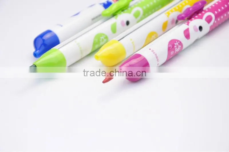 Wax color pencil, multi color pencil, wax color crayon