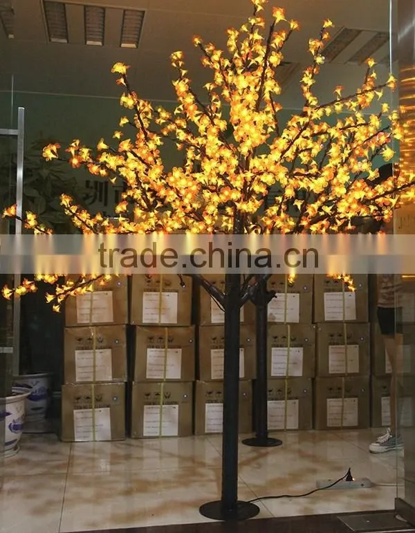 Fake Color Changing Led Cherry Blossom Tree Light with High Quality