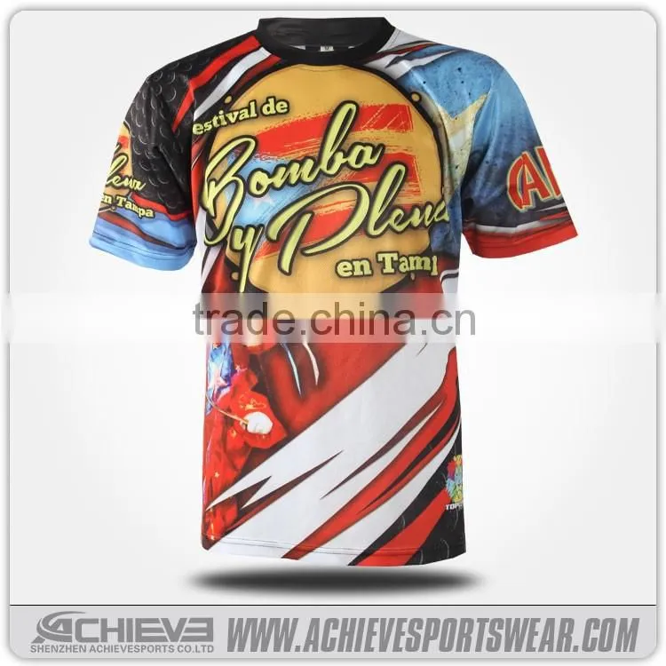 fitness tshirt with artwork custom dri fit shirt