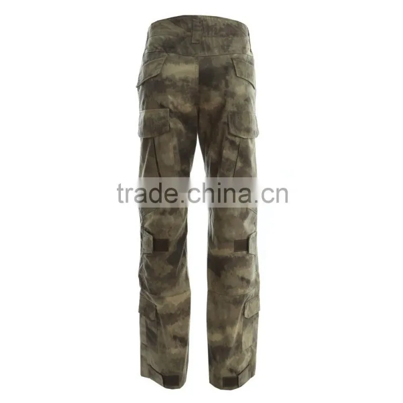65%Polyester 35%Cotton 210g Ripstop military training pants trousers
