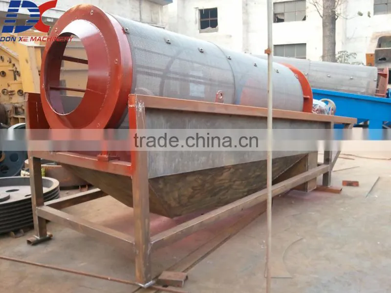 2014 best selling gold rotary trommel screen/grizzly screen for mining