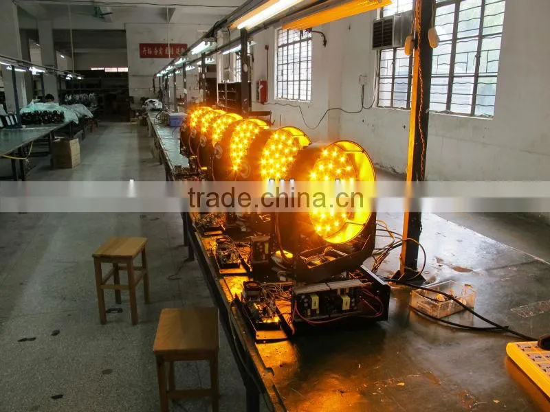 guangzhou RGBWA5in1 led stage lighting with zoom function moving wash light