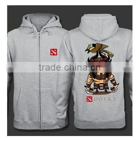 Screen printing fleece hoodie customized
