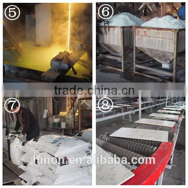 Ceramic Glaze Frit for Tableware with Less Pinhole