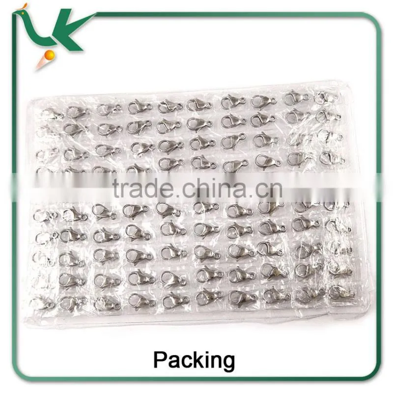 Wholesale 316 Stainless steel Lobster clasps