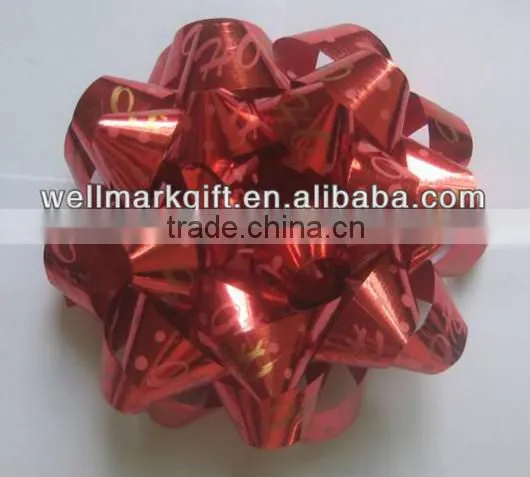 Different star bow sizes per backing card
