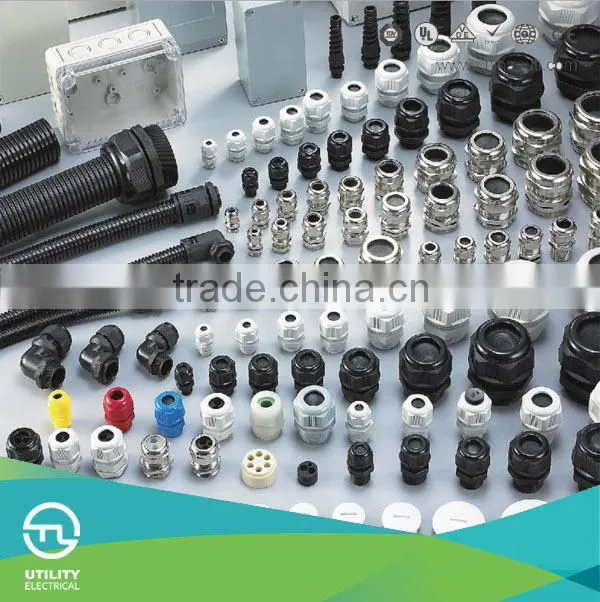 Nylon cable gland PG,Metric,NPT,G thread cable gland (UL,CE,RoHS,SGS,PAHs,IP68)