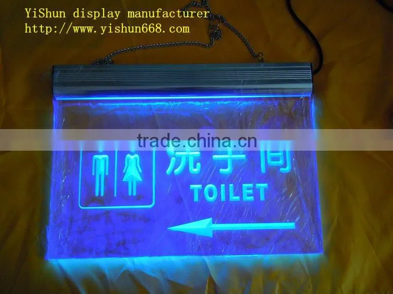 LED acrylic Shopping guide signs
