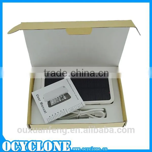 New Design solar power pack battery for iphone 6
