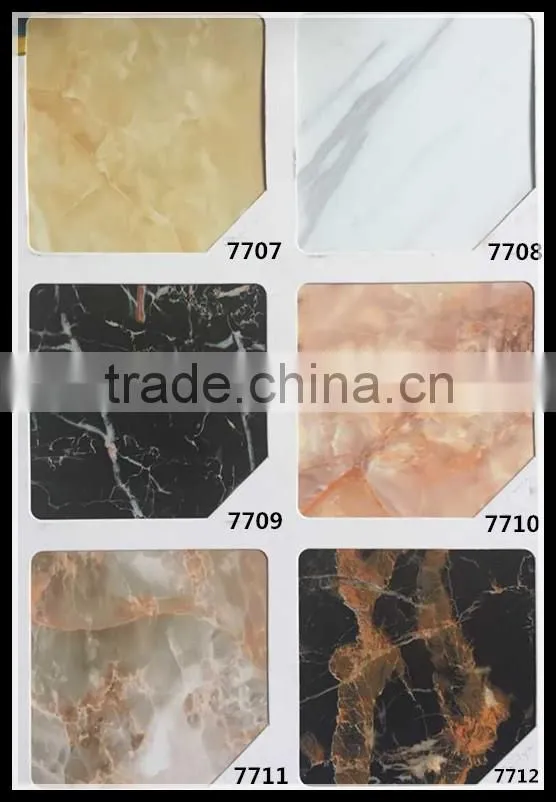 PVC marble panel PVC UV sheet marble board