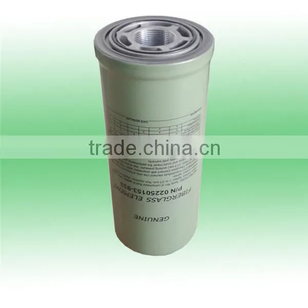Sullair compressor oil filter with lowest price and quality guaranteed 02250153-933