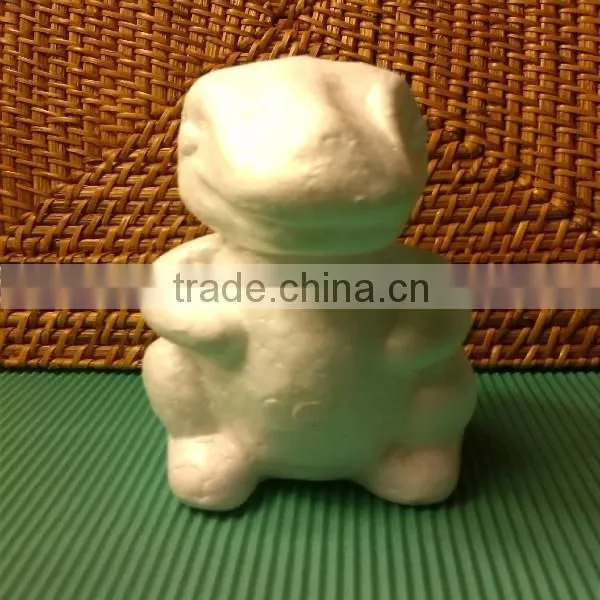 Yiwu wholesale styrofoam animal mold of mini plastic dinosaur for children DIY toy