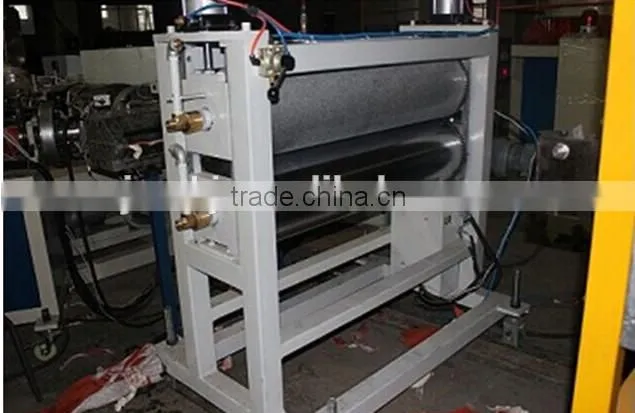 pvc plastic roof tile sheet making line / roof tile extruding machine