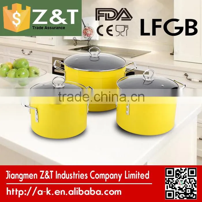 2016 Hard Anodized Blue cooking ceramic pot