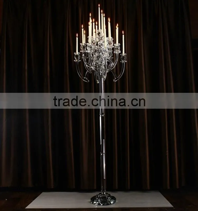 wholesale tall crystal candle holder centerpieces from Alibaba
