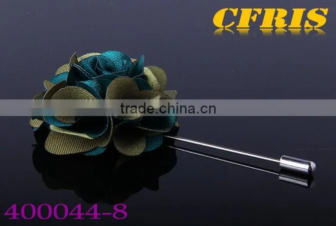 Farbic Cloth Lapel Pin,Multi-Color Flower Lapel Pin