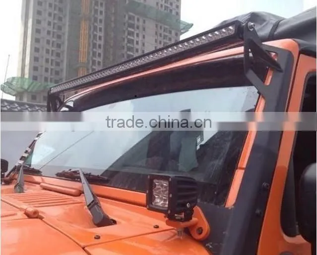 Hot selling factory 50inch 52inch led bar light mounting bracket for Jeep