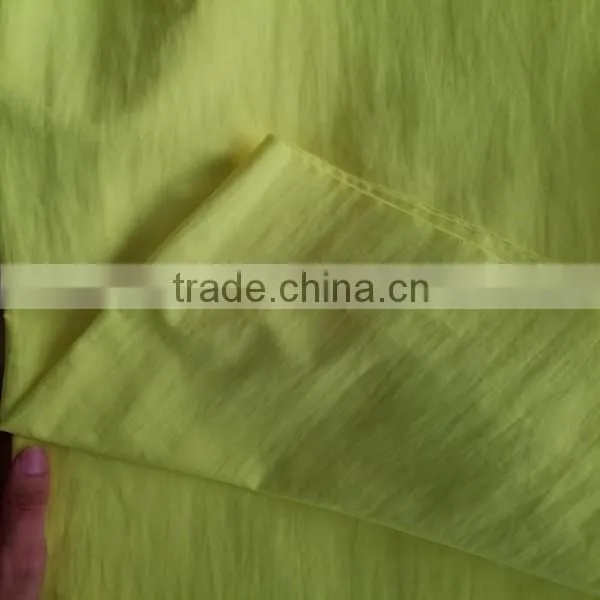 100% Nylon Taslon Fabric/ wrinkled nylon fabric for Beach Pants/Sportswear/school uniform fabric