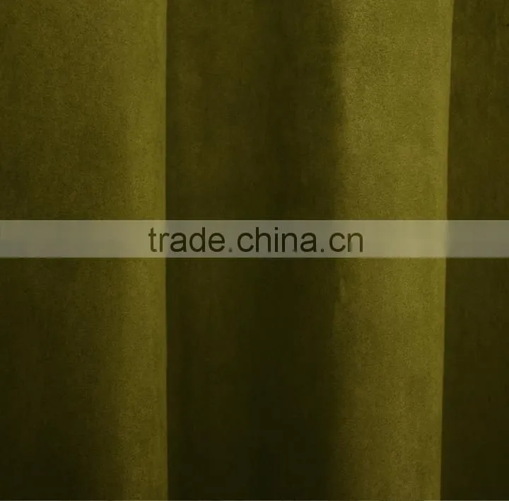 OKTEX 100 approved thick sofa upholstery fabric,wholesale fabric,100 polyester suede fabric
