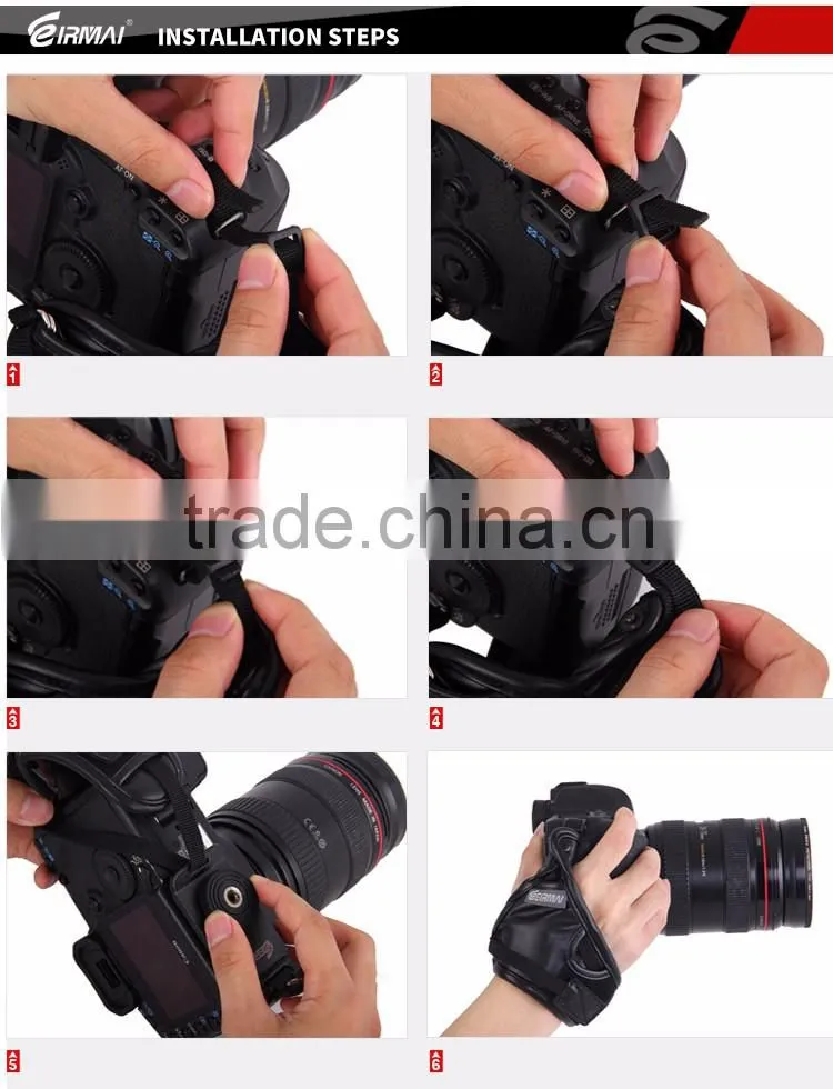 Professional Camera hand Strap for DSLR