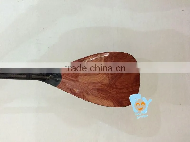 Customize wooden paddle 2 or 3 section adjustable