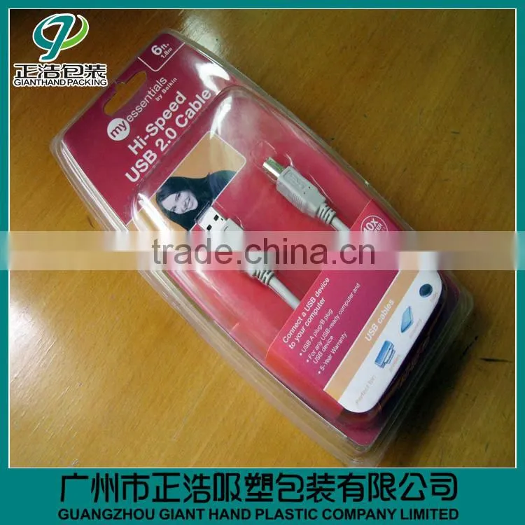 Hot Selling plastic cardboard blister pack with high quality
