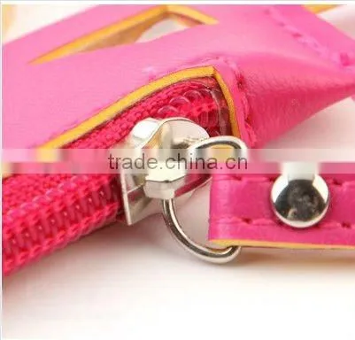 hollowed-out PU cosmetic bag