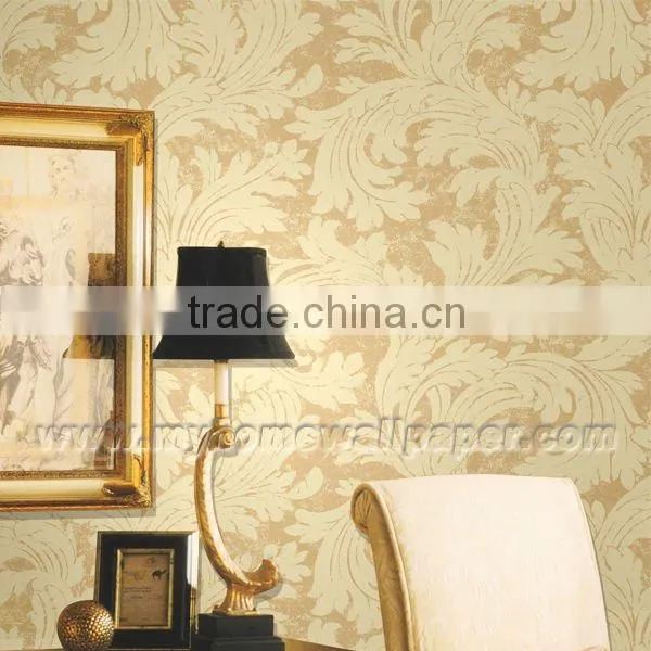 Classic Non-Woven Wallpaper for Dining Room(130307)