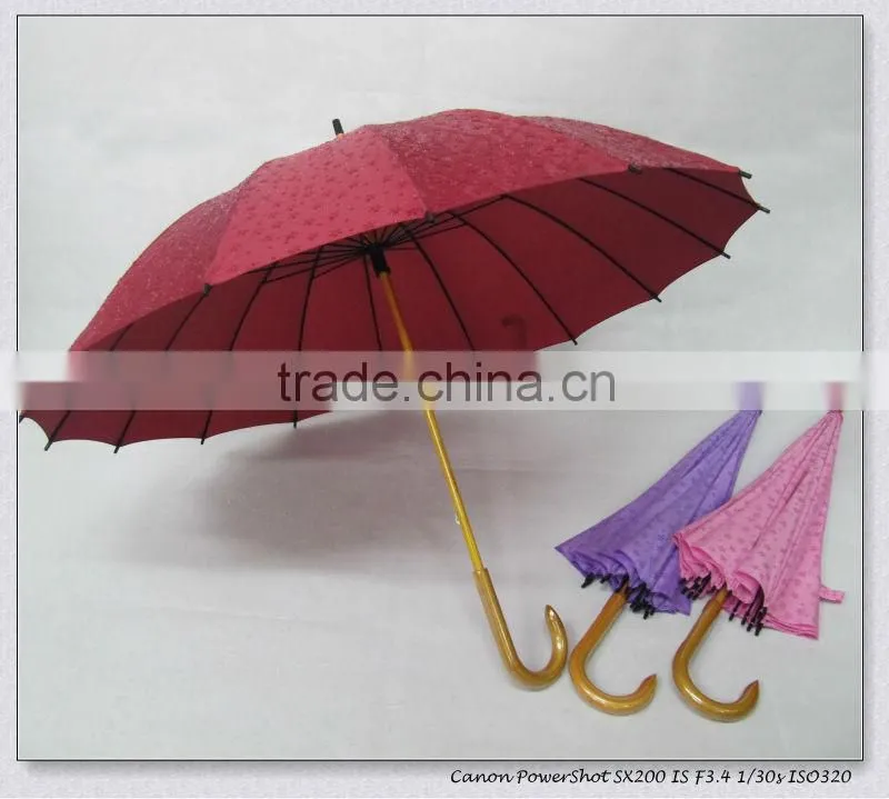 23"*16k Rain umbrella for women