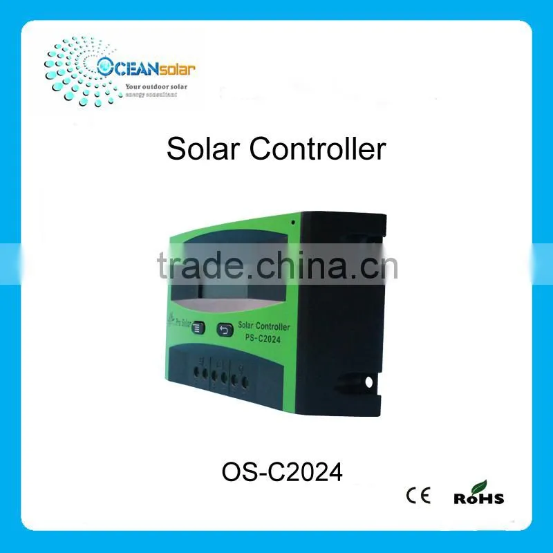 20A auto 12V24V solar Controller manual PWM Solar Charge Controller