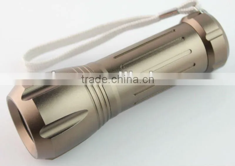 9 LED Aluminum Flashlight